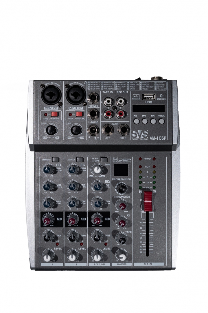 SVS Audiotechnik mixers AM-4 DSP Аналоговый микшерный пульт, 4-канала в Ивановской области