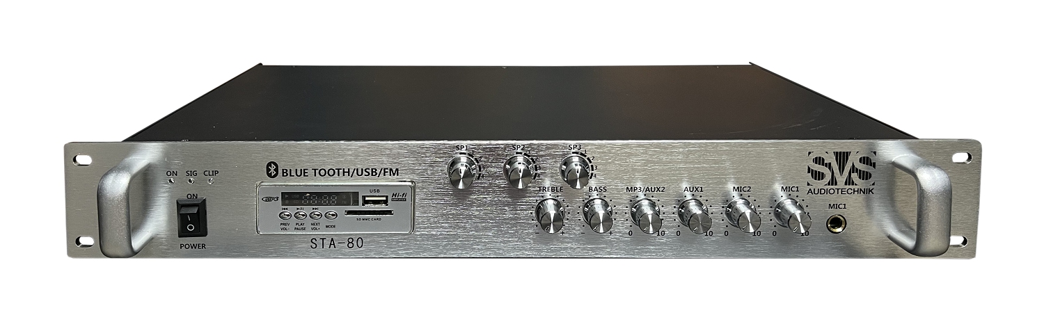 SVS Audiotechnik STA-80 Микшер-усилитель для систем Public Address в Ивановской области